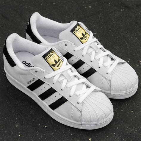 cheap adidas superstar black and white|adidas superstar white black women's.